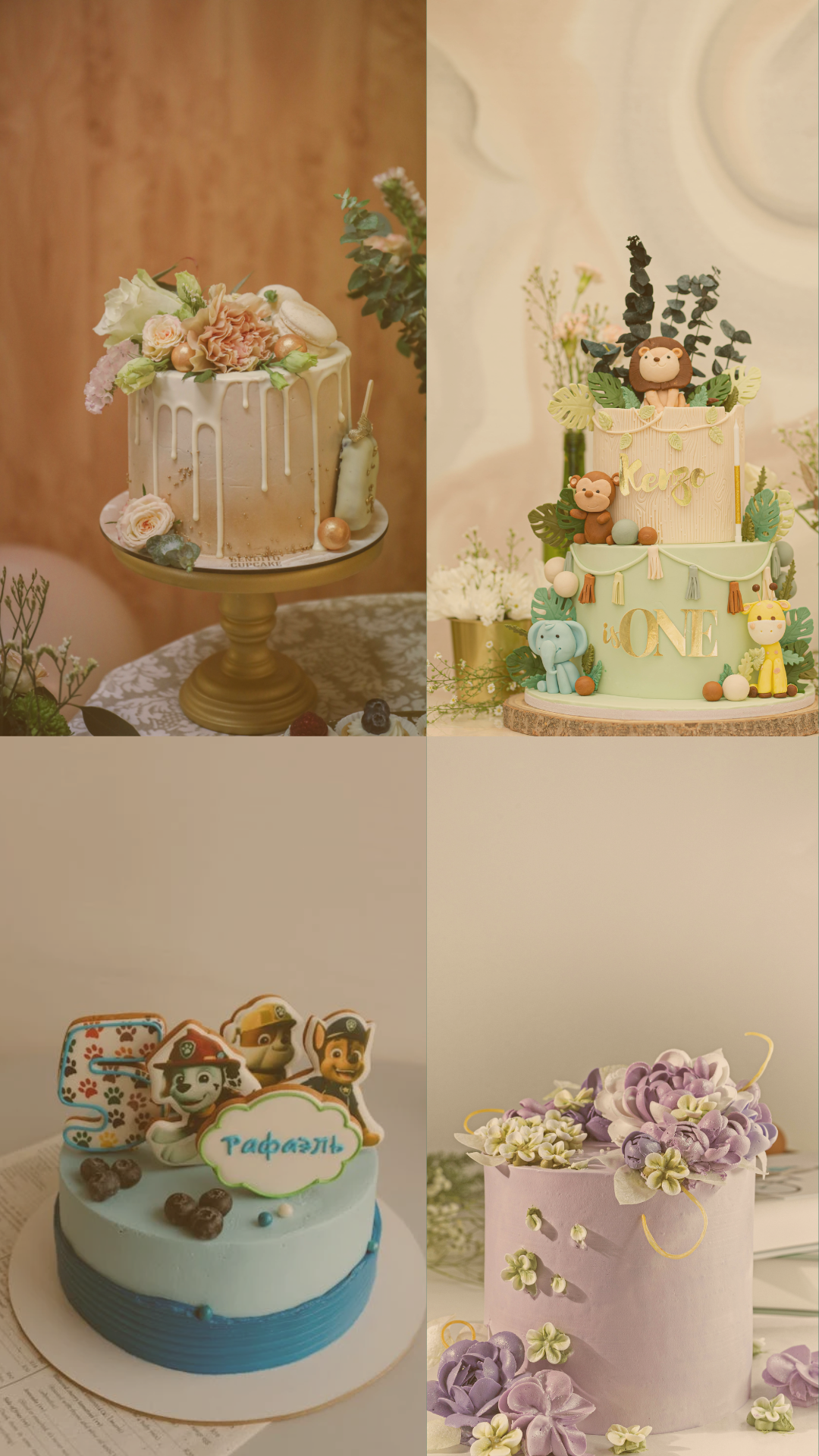 Layer cake sur-mesure